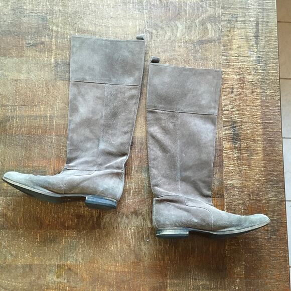 Coclico Tall Riding Boot Womens 39 8-8.5 Brown Suede To The Knee Leather Spain - Picture 2 of 8